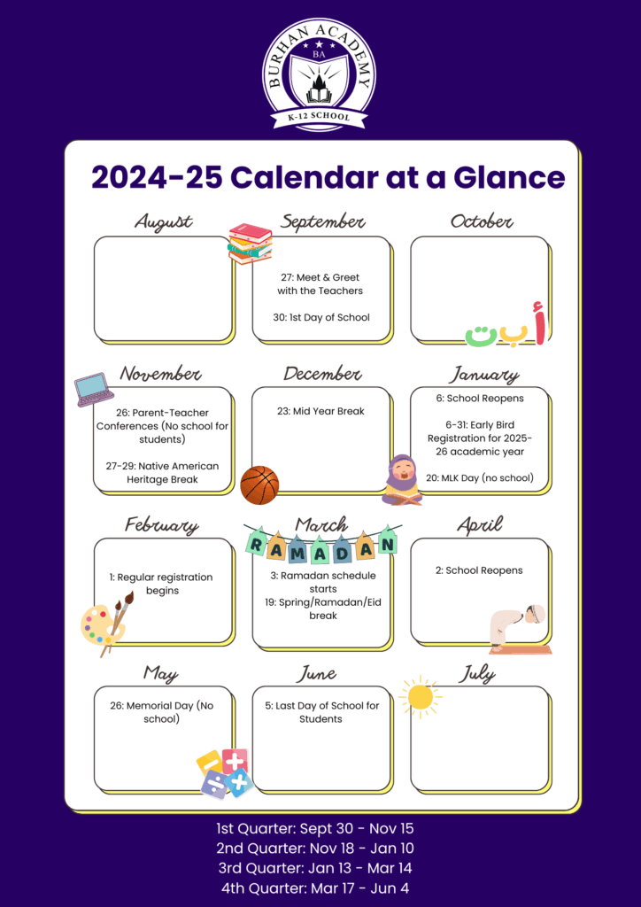 BA Calendar
